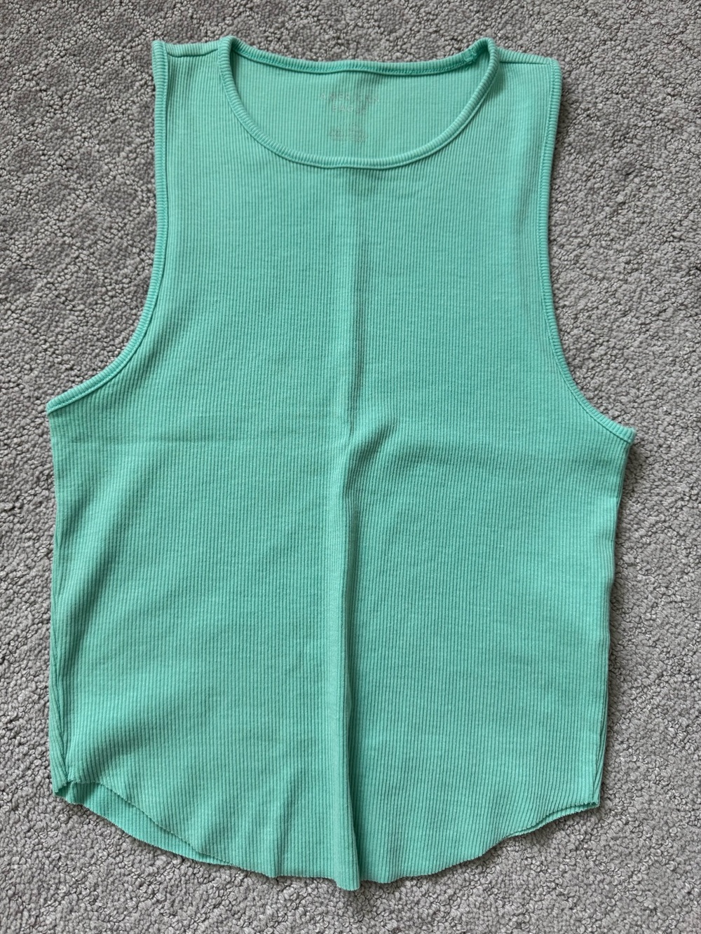 Ae ribbed tank top